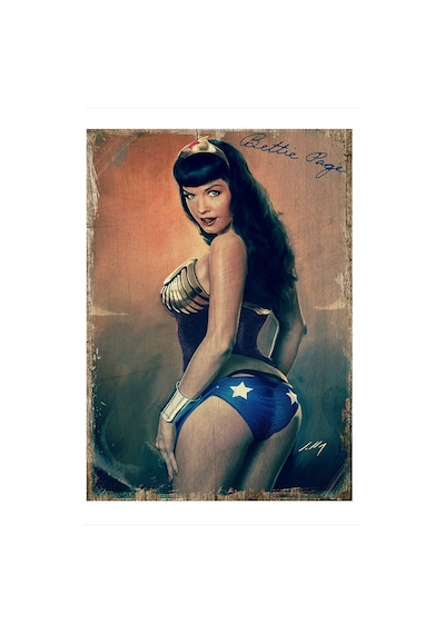 Bedeko Wonder Woman Modern Mdf Tablo 50 Cm X 70 Cm