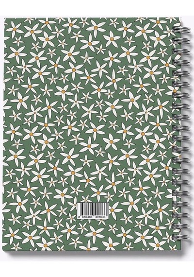 My Mia Art Starflower-midi 14x20 Çizgili Defter Çok Renkli