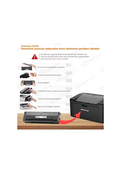 Pantum Uyumlu  Pa210 Uyumlu  Toner / P2200 / P2500 / M6500 / M6550 / M6600