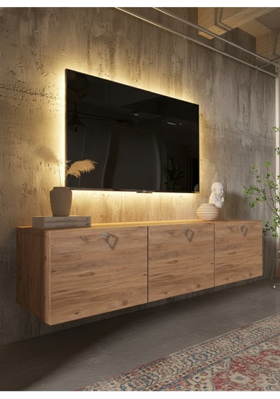 Resital Tv Ünitesi S1837-6 Çam Çam