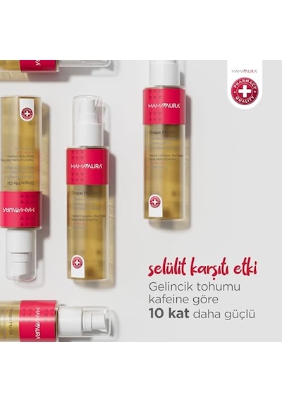 Shape Me Oil, Doğum Sonrası Sıkılaştırıcı Çatlak Ve Selülit Bakım Yağı, 125 Ml