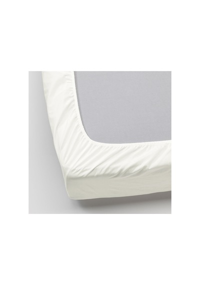 Ikea Ullvıde 1 Tek Kişilik Çarşaf 90 X 200 Cm Beyaz