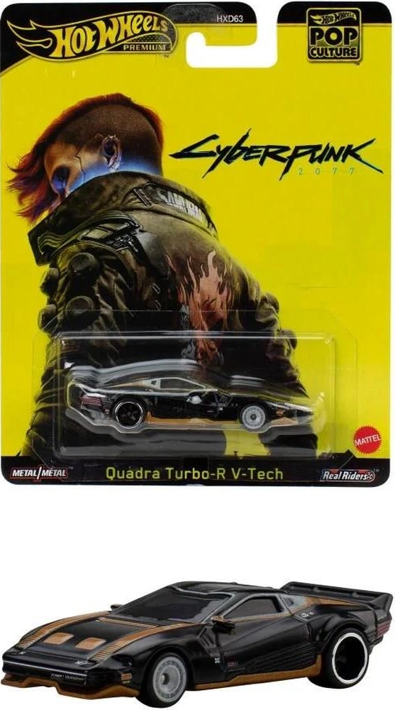 Hot Wheels Pop Culture Quadra Turbo-r V-tech Jbl57