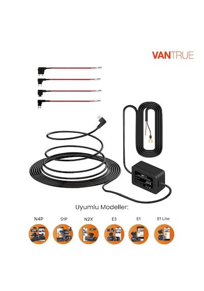 Vantrue Vp03 Park Gözetim Modu Kablosu