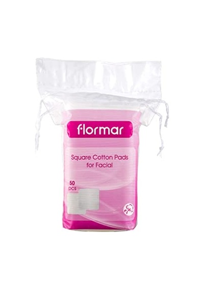 Makyaj Temizleyici Yüz Pedi - Square Cotton Pads For Facial 50 Adet 8690604175048