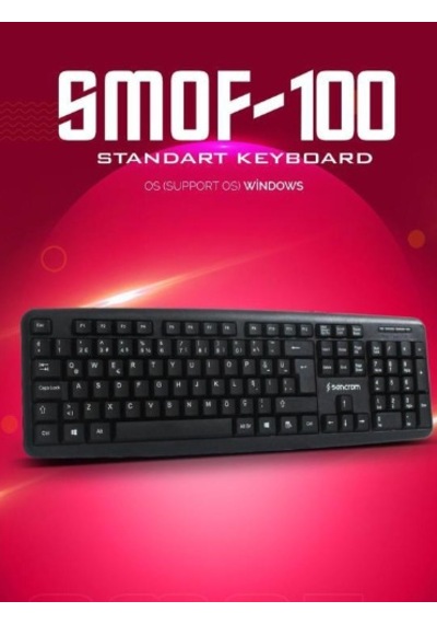 Sencrom SM0F-100 Standart Klavye