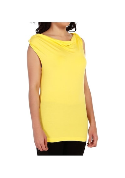 Bulalgiy Kadın Sarı Askılı Tişört - Bga243276 Sarı