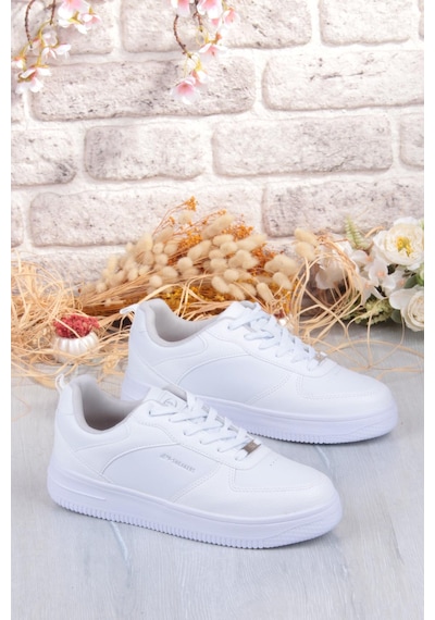 M.p 252 6049 Rahat Hafif Orijinal Ürün Erkek Sneaker Spor Ayakkabı Beyaz