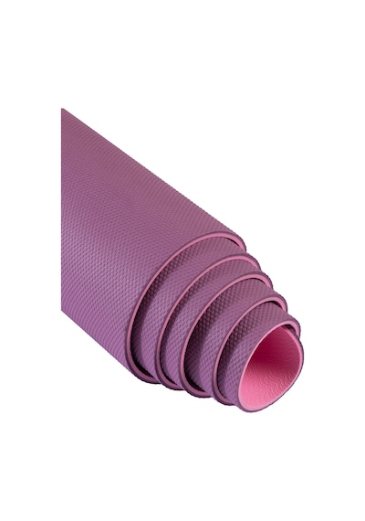 Gymo Ultragrip Hizalamalı 6mm Tpe Yoga Matı Pilates Minderi Mürdüm Mor