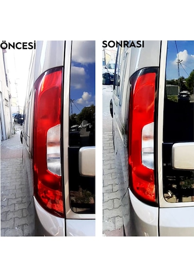 Fiat Doblo Stop Çerçeve Sticker-Kolay Uygulama