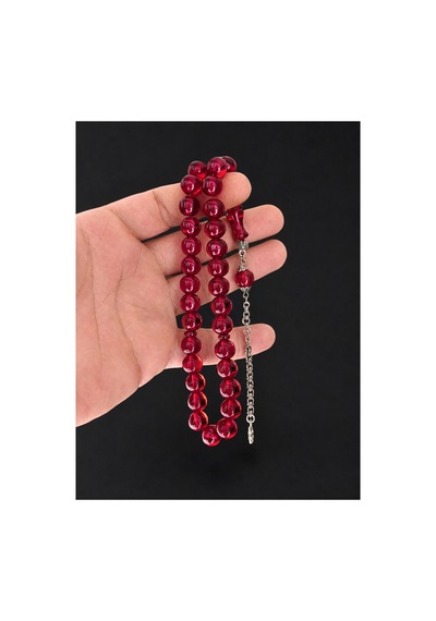 Erkek Hediyelik Ateş Kehribar Tesbih Küre Model Usta İşçilik Günlük Kullanım Koleksiyonluk Özel Tasarım Şık Hediye Kırmızı - 896448536 Kırmızı - 896448536 Kırmızı