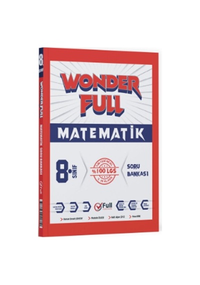 2027 Full Matematik 8. Sınıf Lgs Wonder Soru Bankası