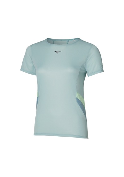 Mizuno Dryaeroflow Tee Kadın Tişört Yeşil Çok Renkli