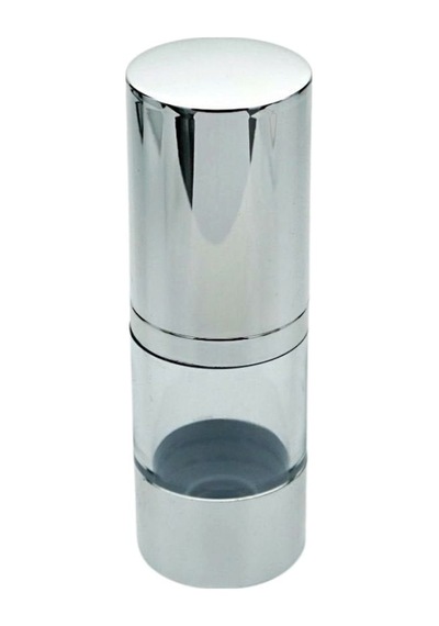 Gümüş Airless Krem Şişesi 15 Ml 100 Adet