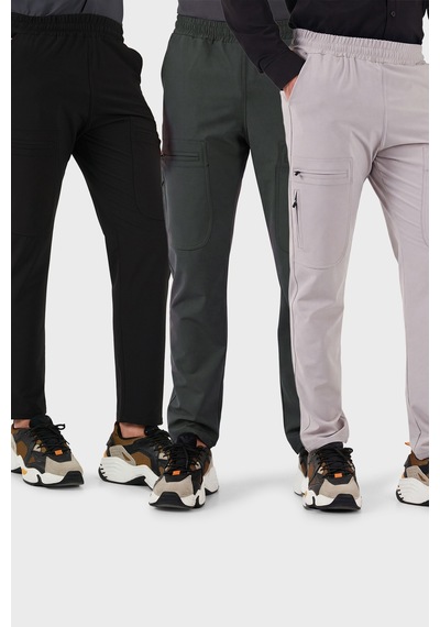 Buratti Erkek Pantolon 693710s3 Siyah Gri Füme