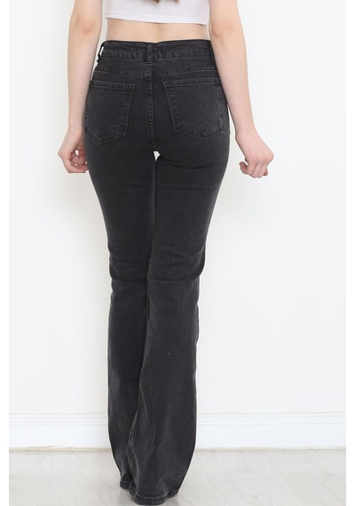 Mokashopin - İspanyol Paça Kot Pantolon Füme1 - 17274.1431. 001