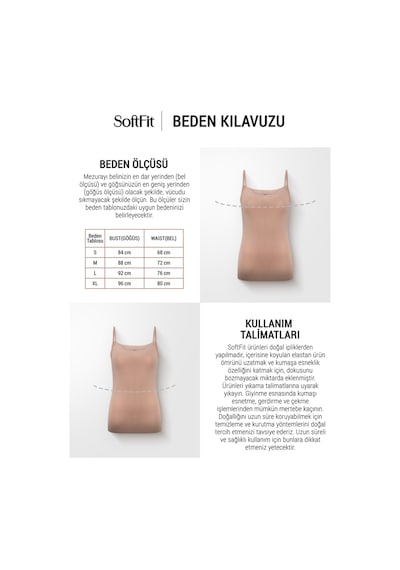 Auw Basic Kadın Derin Yaka Atlet Modal Pamuk 3'lü - Softfit Beyaz