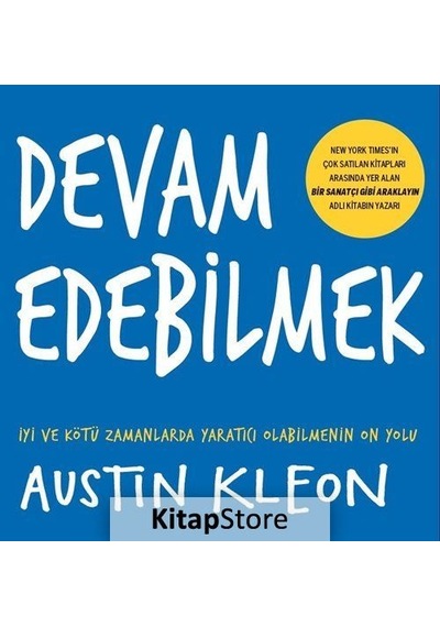 Devam Edebilmek - Austin Kleon - Butik