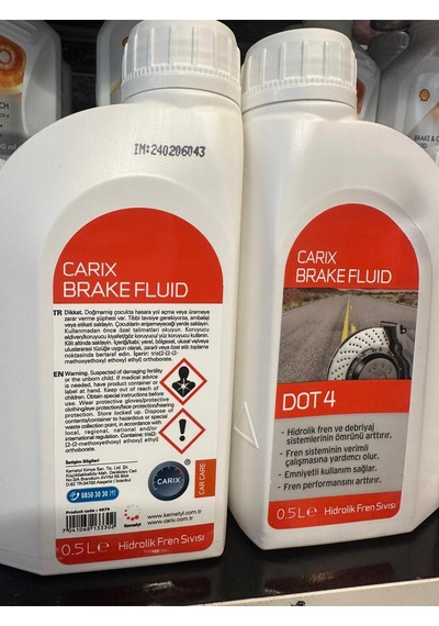 Carix Fren Hidroliği Dot-4