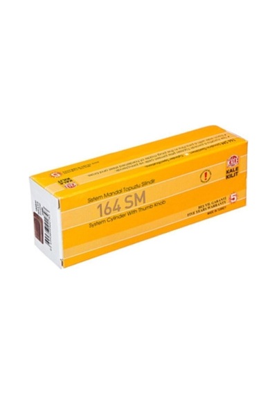 164 Sm Sistem Madallı Bilyalı Barel 3 Anahtar 68mm Çelik Kapı Göbeği Sm001