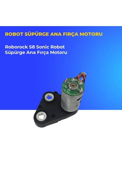 Roborock S8 Sonic Robot Süpürge Ana Fırça Motoru