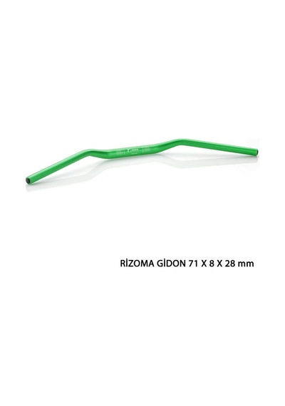 Universal & Cf Moto 250 Nk 2023 - 2026 Uyumlu Rizoma Gidon Yeşil 71 X 8 X 28 Mm