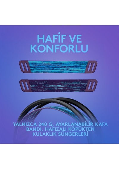 LOGITECH G335 981-000978 OYUNCU KULAKLIĞI