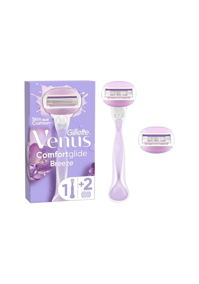 Gillette Venus Comfortglide Breeze Tıraş Makinesi + 2 Adet Yedek Başlık
