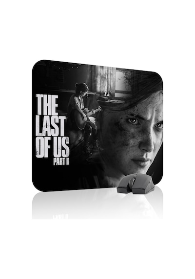 The Last Of Us Kaymaz Dikişli Kauçuk Oyuncu Mousepad V1 - 48x40 Xl Gaming Mouse Pad Fare Altlığı