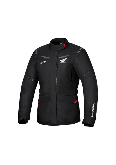 Alpinestars Honda Stella St-1 Wp Korumalı Kadın Motosiklet Montu Siyah