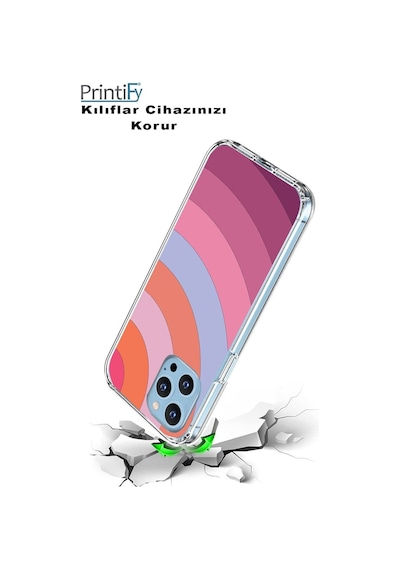Redmi 10 2022 Uyumlu Kapak Renk Cümbüşü Tasarımlı Şeffaf Silikon Kılıf