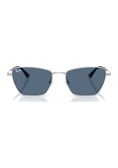Ray-ban Rb 3783 00380 53 Unisex Geometrik Gümüş Metal Güneş Gözlüğü Gri