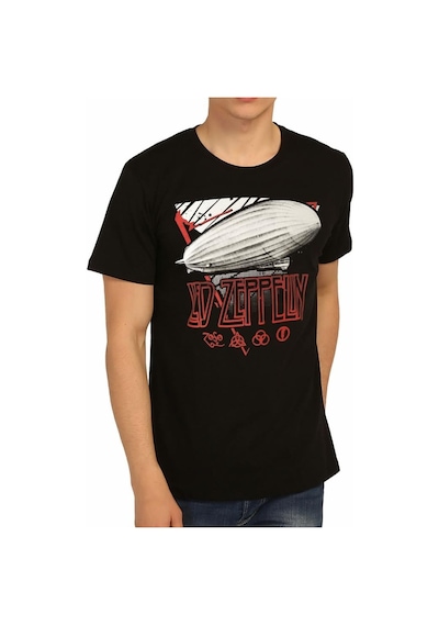 Bant Giyim - Led Zeppelin Mothership Siyah Erkek Tişört