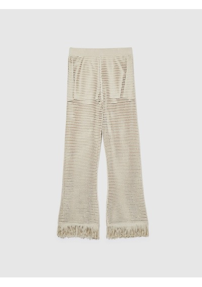 Sisley Viskoz Karışımlı Örgü Motifli Saçak Paça Coulotte Pantolon Kadın Gri Pantolon - 324p196pmf008 Bej Sisley Viskoz Karışımlı Örgü Motifli Saçak Paça Coulotte Pantolon Kadın Gri Pantolon - 324p196pmf008 Bej