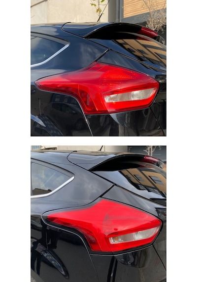 Ford Focus MK3,5 HB Stop Çerçeve Sticker / MAT SİYAH