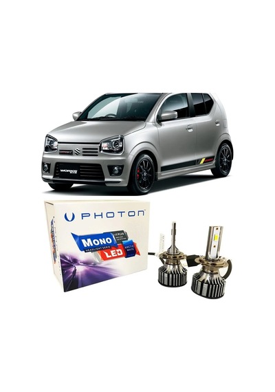 Suzuki Alto Led Xenon Uzun+kısa Far Ampulü H4 Mono Yeni Seri Beyaz