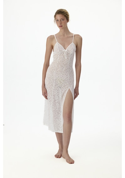 Penti Beyaz Bridal Delicate Sabahlık
