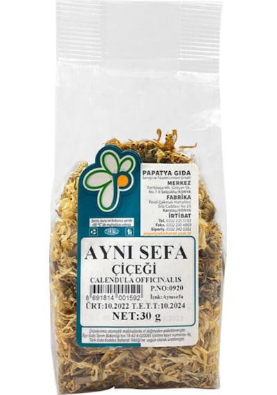 Papatya Gıda Aynı Sefa Çiçeği 30 G