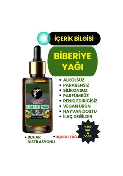 Amazeus Biberiye Uçucu Yağı 3'lü %100 Saf Ve Doğal Dökülme Önleyici Etki 3x20 Ml