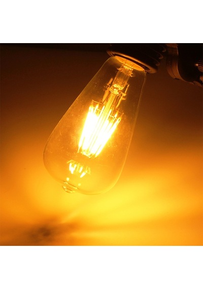On Adet Rustik Led Ampül Dekoratif Ampül Edison Ampül