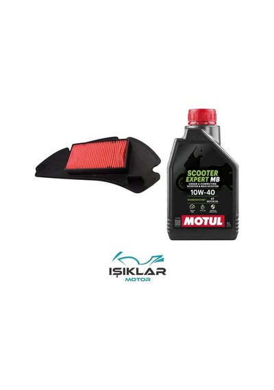 Kanuni Kanuni 150 Merlin S Motul Yağ Ve Hava Filtre Bakım Seti Bs0037