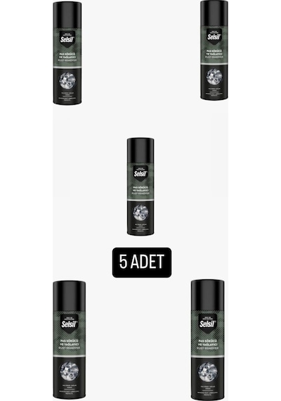Selsil Pas Sökücü Ve Yağlayıcı 200 Ml, 5 Adet 1 adet