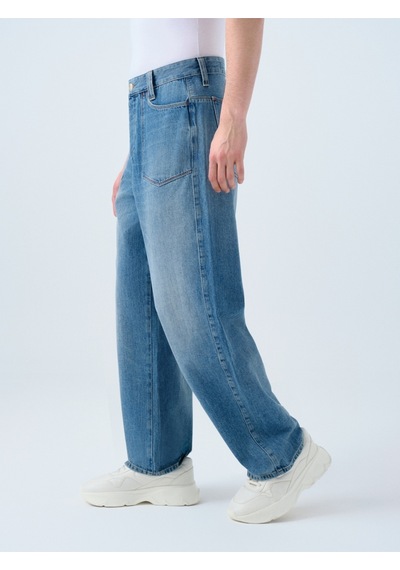 Baggy Regular Fit Erkek Pantolon Lacivert