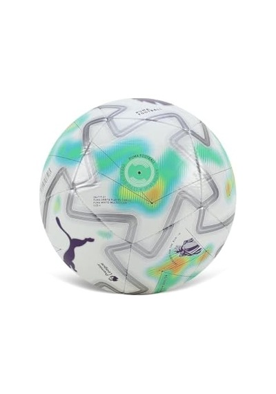 Orbita Play Pl Thrill Unisex Yetişkin Top, Puma White-multicolor, 5