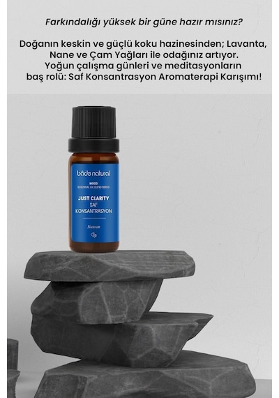 Bade Natural Saf Aromaterapi Karışımı 10 ML