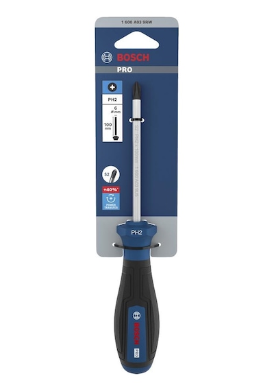 Bosch Pro Ph2x100 Mm Yıldız Tornavida 1600a039rw
