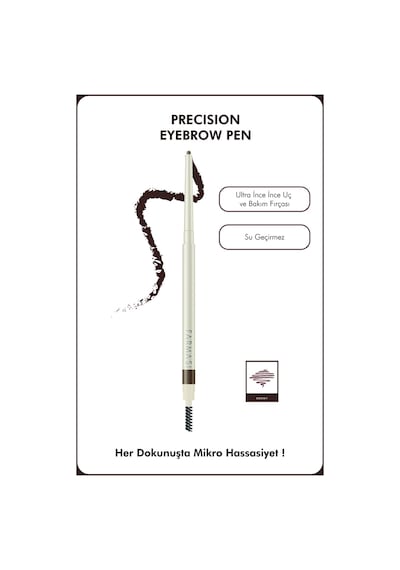 Farmasi Precision Kaş Kalemi Ebony