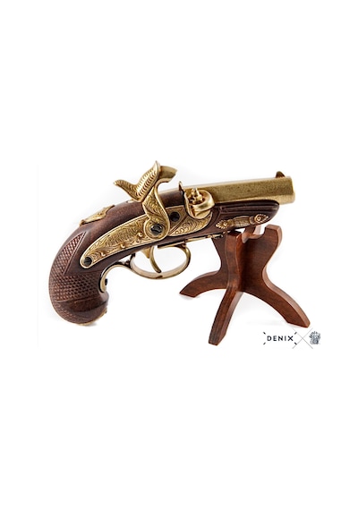 Denix Percussion Philadelphia Deringer Pistol, USA 1862
