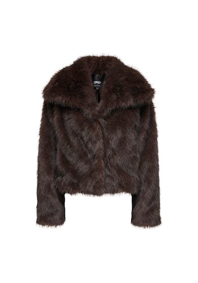 Only Onldawn Life Faux Fur Kahverengi Kadın Ceket 15348977 Kahverengi
