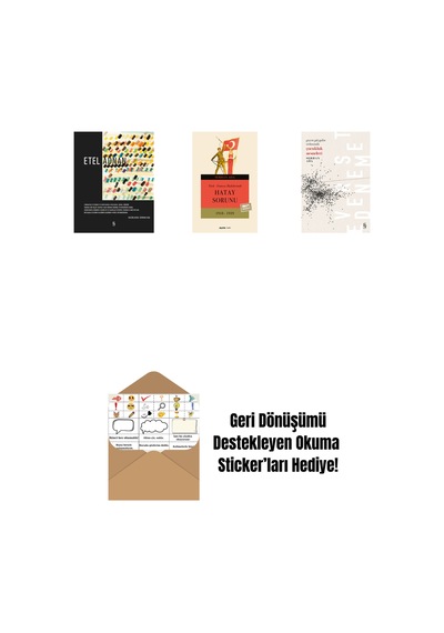 Etel Adnan Ciltli + Türk - Fransız İlişkilerinde Hatay Sorunu + Geçen Yüzyılın Ortasında Çocukluk Nesneleri + Okuma Sticker'ları